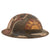 Original U.S. WWI 41st Division M1917 Camouflage Painted Doughboy Helmet Shell Original Items
