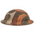 Original U.S. WWI 41st Division M1917 Camouflage Painted Doughboy Helmet Shell Original Items