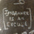 Original U.S. WWII Vietnam War Reissued Front Seam M1 Helmet with GI Graffiti & White Painted Liner with Holes - Graffiti Dated 1969 - “Ignorance is an Excuse” Original Items