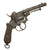 Original U.S. Civil War Era Belgian 11mm Lefaucheux Pinfire Double Action Engraved Belt Revolver, Circa 1860