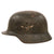 Original German WWII Luftwaffe M35 Double Decal Steel Helmet with 1939 Dated 59cm Liner & Chinstrap Remnants - Stamped SE66 Original Items
