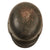 Original German WWII Luftwaffe M35 Double Decal Steel Helmet with 1939 Dated 59cm Liner & Chinstrap Remnants - Stamped SE66 Original Items