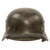Original German WWII Heer Army M35 Double Decal Helmet with 1939 Dated 57cm Liner and Chinstrap - Stamped ET64 Original Items