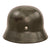 Original German WWII Heer Army M35 Double Decal Helmet with 1939 Dated 57cm Liner and Chinstrap - Stamped ET64 Original Items