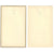 Original German WWII AH Berghof Large Menu Card with Embossed Eagle & Gold Border - 4 5/16" x 7 1/16"