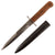 Original German WWII Luftwaffe Fallschirmjäger Fighting Knife with Scabbard - Weimar Eagle 5 Marked