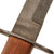 Original German WWII Luftwaffe Fallschirmjäger Fighting Knife with Scabbard - Weimar Eagle 5 Marked