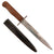 Original German WWII Luftwaffe Fallschirmjäger Fighting Knife with Boot Scabbard - Weimar Eagle 6 Marked