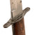 Original German WWII Luftwaffe Fallschirmjäger Fighting Knife with Boot Scabbard - Weimar Eagle 6 Marked