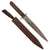 Original WWI Austro-Hungarian Fighting Knife by Zeitler with Steel Scabbard & Partial Leather Strap Original Items