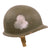 Original U.S. M1 Helmet Used in Saving Private Ryan – 327th Glider Infantry Regiment, 101st Airborne Division – With Copy of Notarized Letter of Authenticity