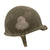 Original U.S. M1 Helmet Used in Saving Private Ryan – 327th Glider Infantry Regiment, 101st Airborne Division – With Copy of Notarized Letter of Authenticity Original Items