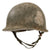 Original U.S. M1 Helmet Used in Saving Private Ryan – 327th Glider Infantry Regiment, 101st Airborne Division with Matching Liner – With Copy of Notarized Letter of Authenticity
