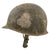 Original U.S. M1 Helmet Used in Saving Private Ryan – 327th Glider Infantry Regiment, 101st Airborne Division with Matching Liner – With Copy of Notarized Letter of Authenticity