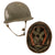 Original U.S. M1 Helmet Used in Saving Private Ryan – 327th Glider Infantry Regiment, 101st Airborne Division with Matching Liner – With Copy of Notarized Letter of Authenticity Original Items