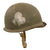 Original U.S. M1 Helmet Used in Saving Private Ryan – 327th Glider Infantry Regiment, 101st Airborne Division with Matching Liner – With Copy of Notarized Letter of Authenticity Original Items