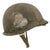 Original U.S. M1 Helmet Used in Saving Private Ryan – 327th Glider Infantry Regiment, 101st Airborne Division – With Copy of Notarized Letter of Authenticity Original Items