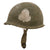 Original U.S. M1 Helmet Used in Saving Private Ryan – 327th Glider Infantry Regiment, 101st Airborne Division – With Copy of Notarized Letter of Authenticity Original Items