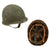 Original U.S. WWI M1 Helmet Used in Film Saving Private Ryan with CAPAC Liner - 2nd Ranger Battalion - Comes with Copy of Notarized Letter of Authenticity Original Items