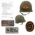Original U.S. WWI M1 Helmet Used in Film Saving Private Ryan with CAPAC Liner - 2nd Ranger Battalion - Comes with Copy of Notarized Letter of Authenticity Original Items