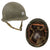 Original U.S. WWII M1 Helmet Possibly Worn by Captain John H. Miller in Film Saving Private Ryan - 2nd Ranger Battalion - Comes with Original Notarized Letter of Authenticity Original Items