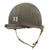 Original U.S. WWII M1 Helmet Possibly Worn by Captain John H. Miller in Film Saving Private Ryan - 2nd Ranger Battalion - Comes with Original Notarized Letter of Authenticity Original Items