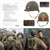 Original U.S. WWII M1 Helmet Possibly Worn by Captain John H. Miller in Film Saving Private Ryan - 2nd Ranger Battalion - Comes with Original Notarized Letter of Authenticity Original Items