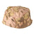 Original German WWII Reversible Waffen SS Field-Made Cap Made from Eichenlaubmuster Oak Pattern Camouflage Original Items