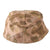 Original German WWII Reversible Waffen SS Field-Made Cap Made from Eichenlaubmuster Oak Pattern Camouflage Original Items