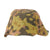 Original German WWII Post War Assembled Helmet Cover Made From Platanenmuster Plane Tree Camouflage Original Items