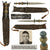 Original U.S. WWII USMC Identified Marine Raider Stiletto Dagger with M6 Sheath & Packet of National Archives Research - Henry E. Boyd, 1st Raider Battalion - Wounded on Guam Original Items