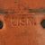 Original WWII U.S. Navy Mark 2 Blade Marked KA-BAR Fighting Knife by Union Cutlery with USN-Marked Leather Scabbard Original Items