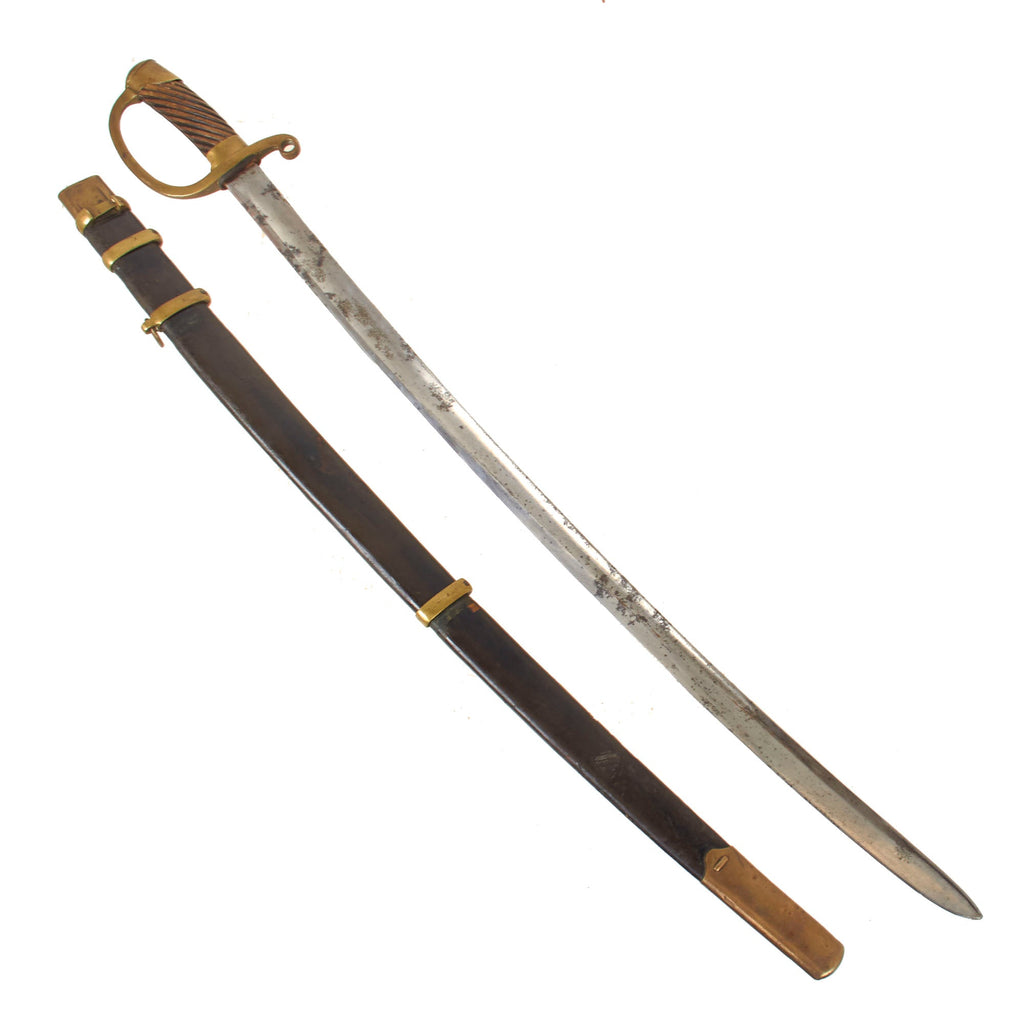 Original Imperial Russian WWI Era Model 1881 Dragoon Shashka Sword Dated 1884 with Scabbard Made to Fit Mosin Bayonet Original Items