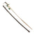 Original German WWII NCO Dove's Head Sword by Puma of Solingen with Scabbard and Troddel - No. 9