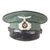 Original German WWII Heer Army Pioneer EM/NCO Schirmmütze Visor Cap by Peter Küpper with Replaced Leather Visor - size 54 Original Items