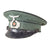 Original German WWII Heer Army Pioneer EM/NCO Schirmmütze Visor Cap by Peter Küpper with Replaced Leather Visor - size 54 Original Items