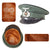 Original German WWII Heer Army Pioneer EM/NCO Schirmmütze Visor Cap by Peter Küpper with Replaced Leather Visor - size 54 Original Items