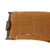 Original German WWII Rare Tropical Afrikakorps DAK Web Belt with 1941 Dated Steel Buckle by Noelle & Hueck - Size 80