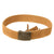 Original German WWII Rare Tropical Afrikakorps DAK Web Belt with 1941 Dated Steel Buckle by Noelle & Hueck - Size 80