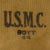 Original U.S. WWII US Marine Corps Named P41 Upper Pack by Boyt - Dated 1944 Original Items