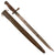 Original U.S. WWI P1913 Enfield Rifle & Trench Gun Bayonet by Remington with M1917 Scabbard - Dated 1917 Original Items