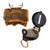 Original U.S. WWII US Army M1938 Lensatic Compass by W.&L.E. Gurley - Name Stenciled on Pouch Original Items