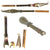 Original Soviet GWOT Era Inert RPG-7 Cutaway Round with Cutaway Propelling Charge Container Original Items