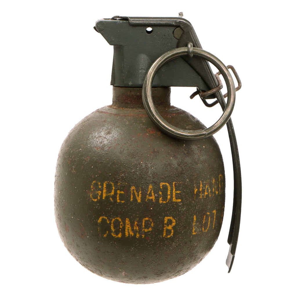 Original South Korean Cold War Era Inert K400 Grenade with Fuze - Rare Original Items