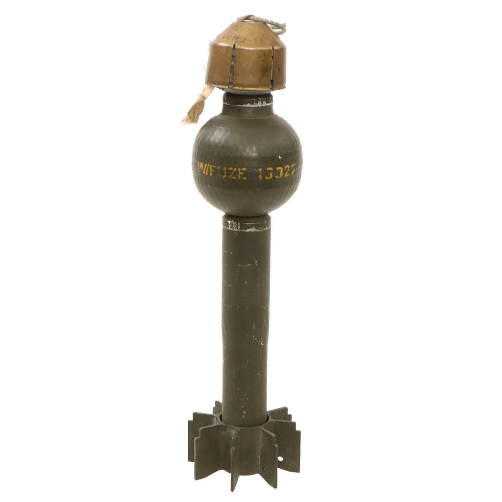 Original Belgian Cold War Era Inert RFL-60 Rifle Grenade - Dated 1962 Original Items