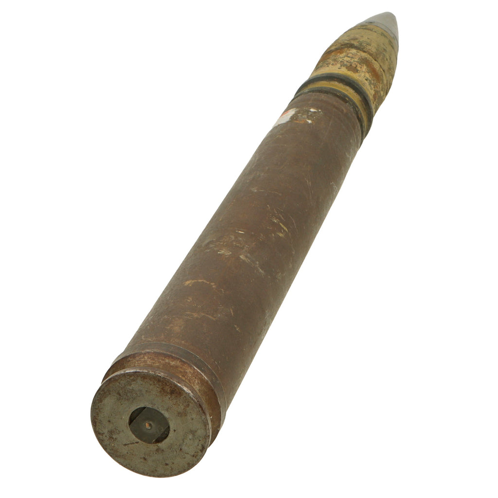 Original German WWII Kriegsmarine Inert 3.7cm Naval Flak Shell - Dated ...