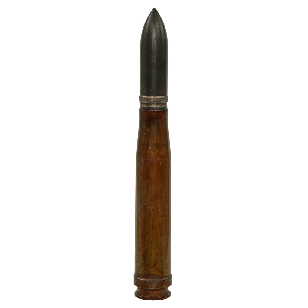Original German WWII Flak 38 Anti-Aircraft Gun 20mm Round - Flakvierling 38 Original Items
