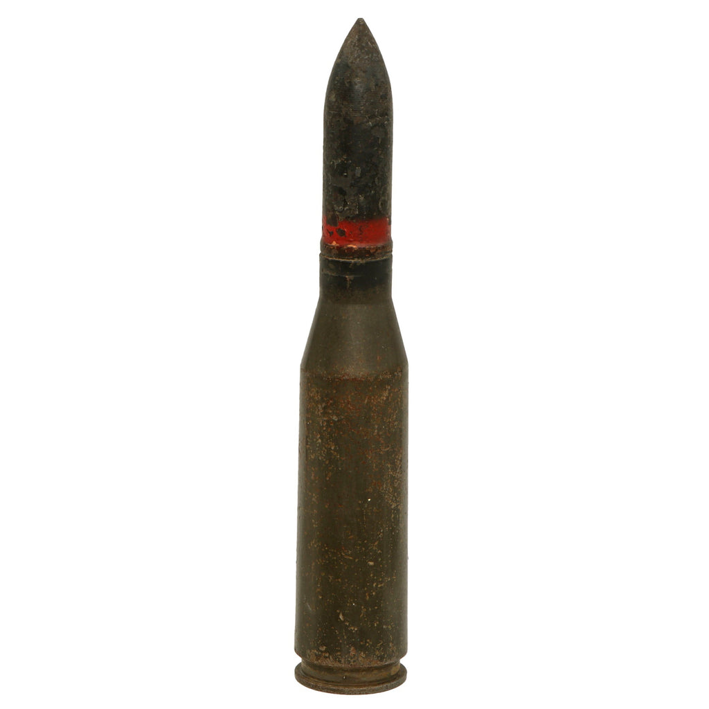 Original German WWII Inert Maschinengewehr MG151/15 Cannon Round - Dated 1943 Original Items