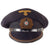 Original German WWII Named Kriegsmarine Navy Blue Junior Grade Officer Visor Cap - Schirmmütze