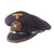 Original German WWII Named Kriegsmarine Navy Blue Junior Grade Officer Visor Cap - Schirmmütze